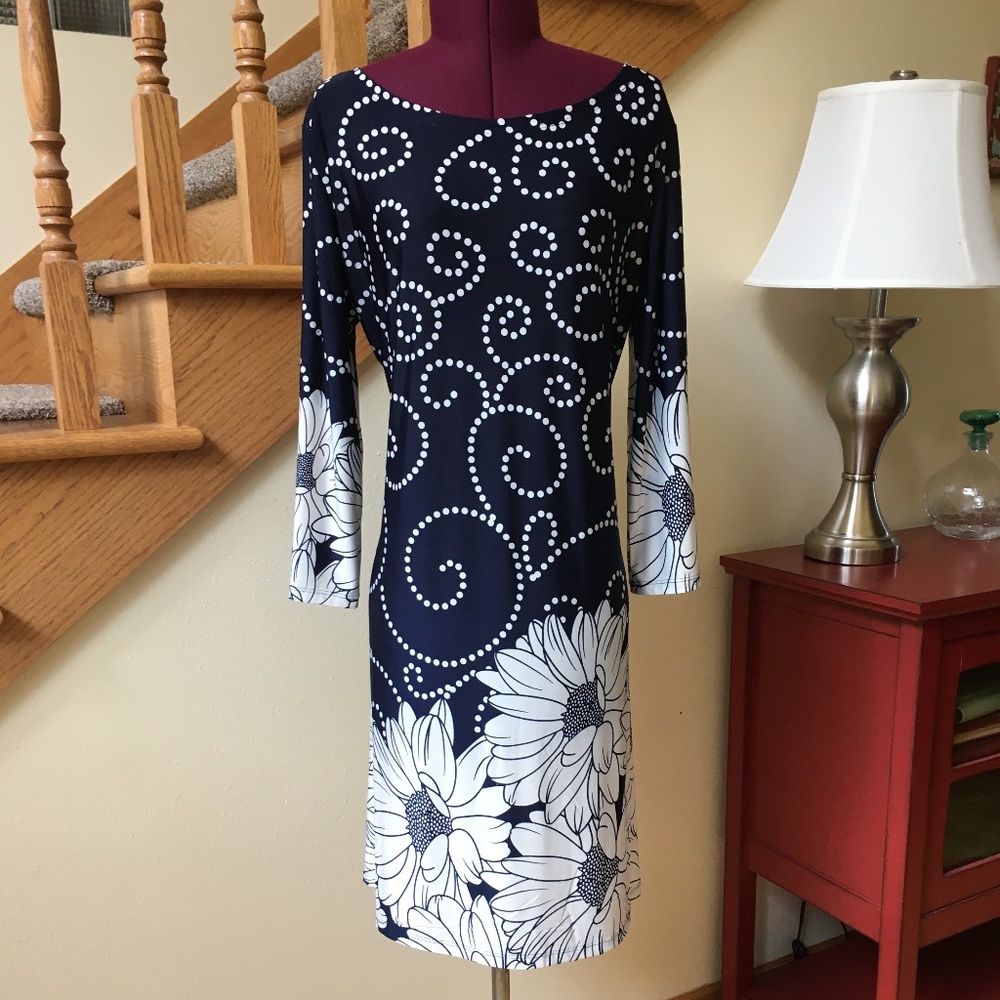 Navy Blue Dress XL